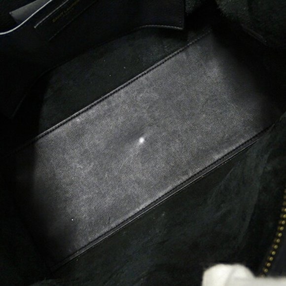 SAINT LAURENT Bag Women's Handbag Leather Cabas Small Black 424869 - Picture 7 of 10